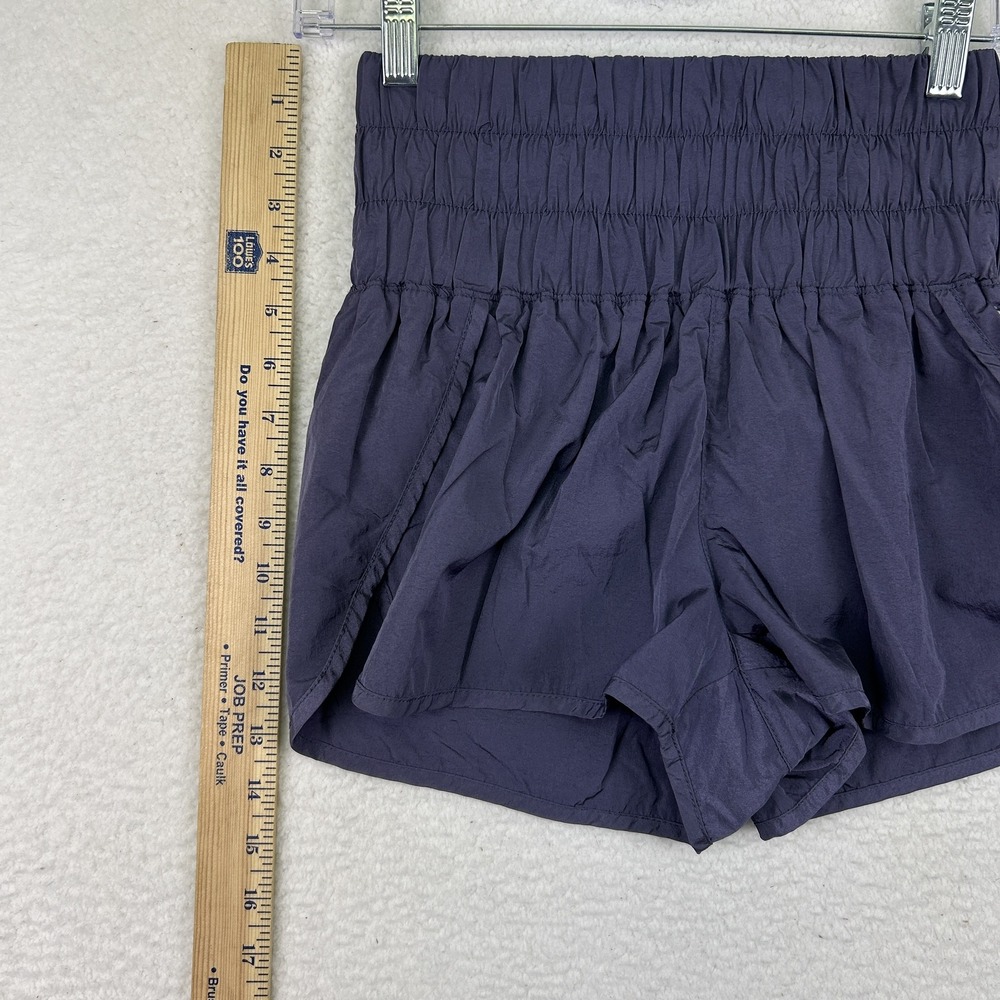 FP Movement Shorts Womens XS The Way Home Smocked Waist‎ Running Yoga Gym - Picture 10 of 12